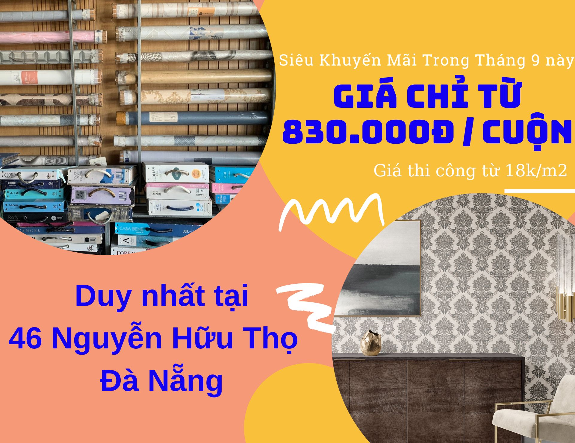 Giấy Dán Tường Tại Đà Nẵng - Giấy Dán Tường Đà Nẵng